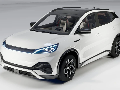 BYD Atto 3 2025 3D Model