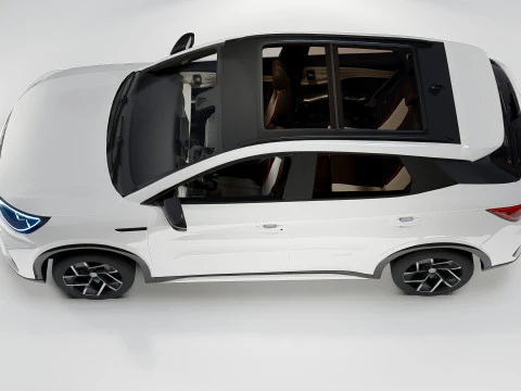 BYD Atto 3 2025 3D Model