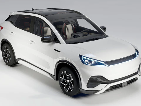 BYD Atto 3 2025 3D Model