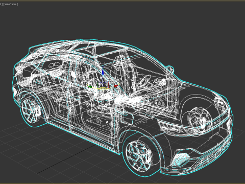 BYD Atto 3 2025 Model 3D
