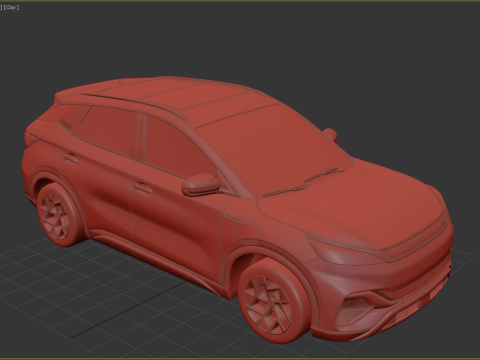 BYD Atto 3 2025 Model 3D