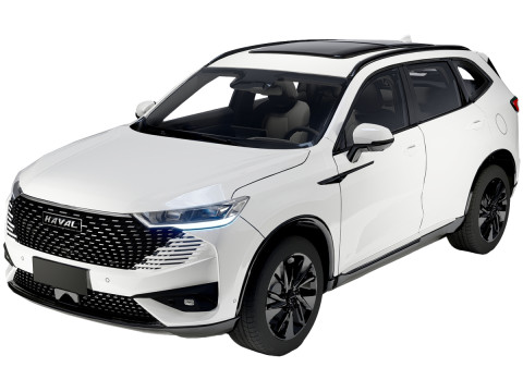 Haval H6 Premium Hev Model 3D