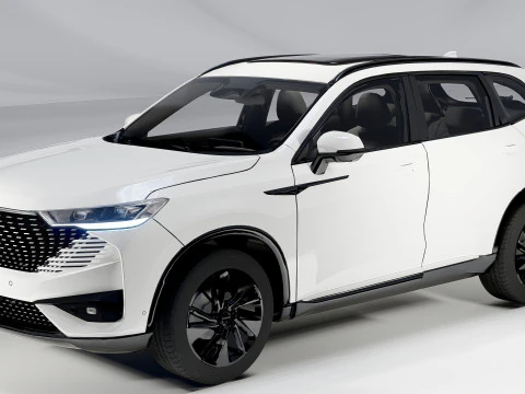 Haval H6 Premium Hev 3D Model
