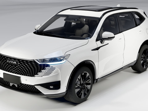 Haval H6 Premium Hev Modelo 3D