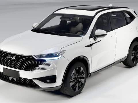 Haval H6 Premium Hev 3D Model
