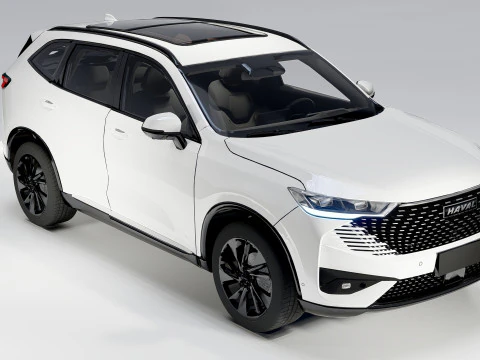 Haval H6 Premium Hev 3D Model