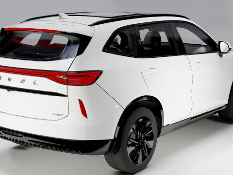Haval H6 Premium Hev 3D Model