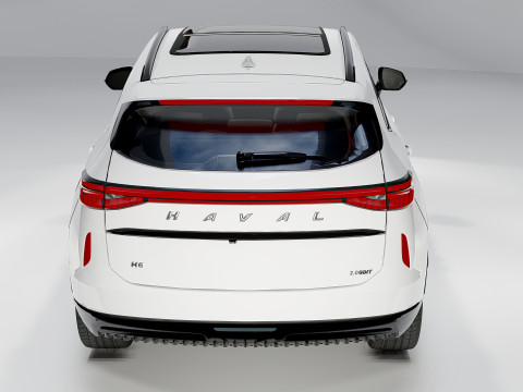 Haval H6 Premium Hev Modelo 3D