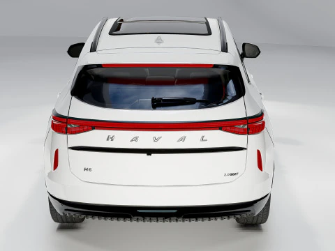 Haval H6 Premium Hev 3D Model