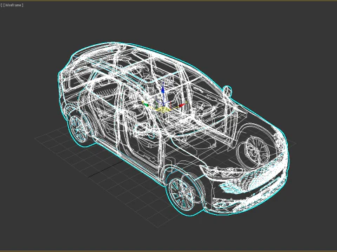 Haval H6 Premium Hev 3D Model