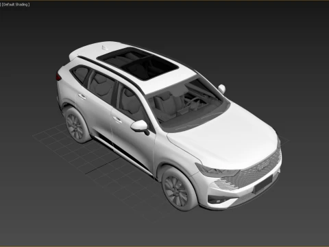 Haval H6 Premium Hev 3D Model