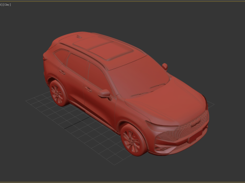 Haval H6 Premium Hev Modelo 3D