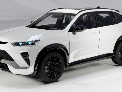 HAVAL H6 GT PHEV 2024 3D Модель