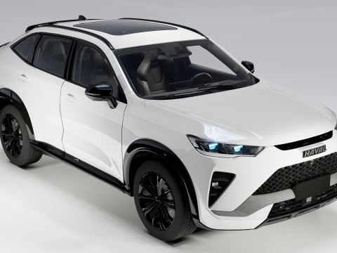 HAVAL H6 GT PHEV 2024 3D Модель