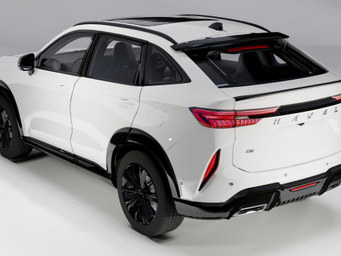 HAVAL H6 GT PHEV 2024 3D Модель