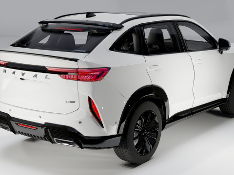 HAVAL H6 GT PHEV 2024 3D Модель