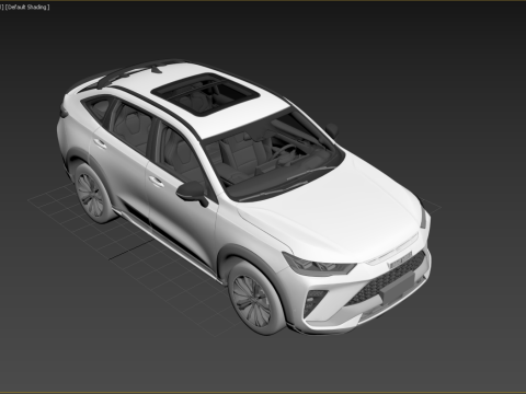 HAVAL H6 GT PHEV 2024 3D Модель