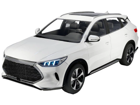 比亚迪宋Plus 2023 3D 模型