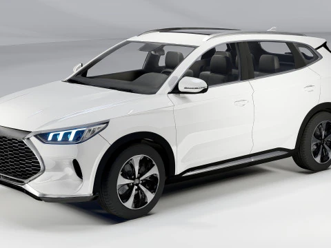 BYD Song Plus 2023 3D Model
