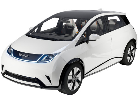 BYD Dolphin 2024 Modèle 3D