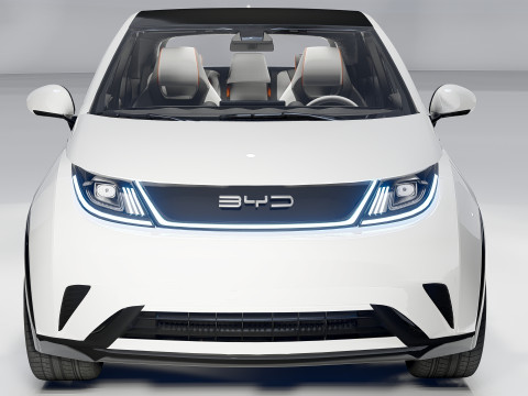 BYD Dolphin 2024 Modelo 3D