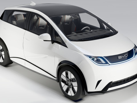 BYD Dolphin 2024 Modelo 3D