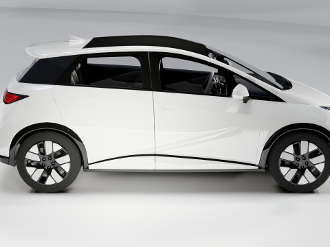 BYD Dolphin 2024 Modelo 3D