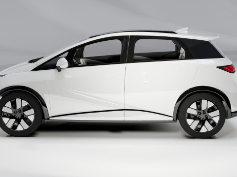 BYD Dolphin 2024 Modelo 3D