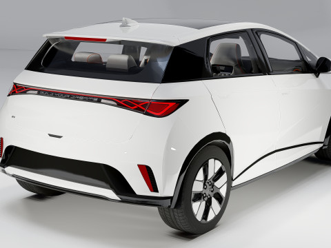 BYD Dolphin 2024 Modelo 3D