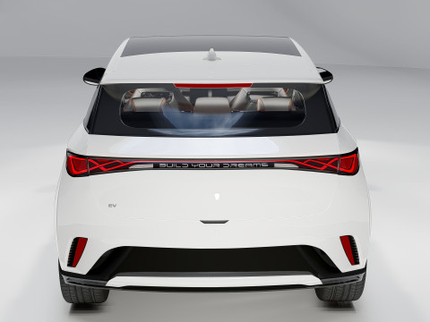 BYD Dolphin 2024 Modelo 3D