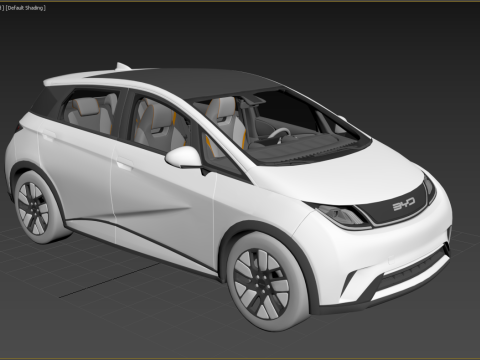 BYD Dolphin 2024 Modelo 3D