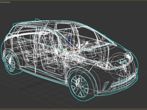 BYD Dolphin 2024 Modelo 3D