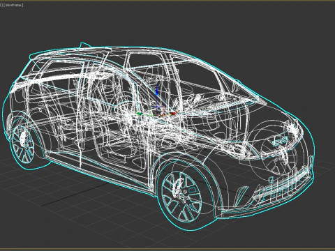 BYD Delfino 2024 Modello 3D