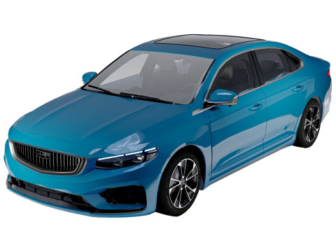 Geely Preface 3D Model