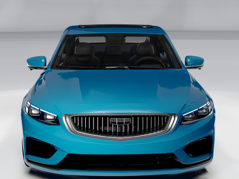 Geely Preface 3D मॉडल