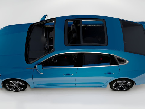 Geely Preface 3D मॉडल