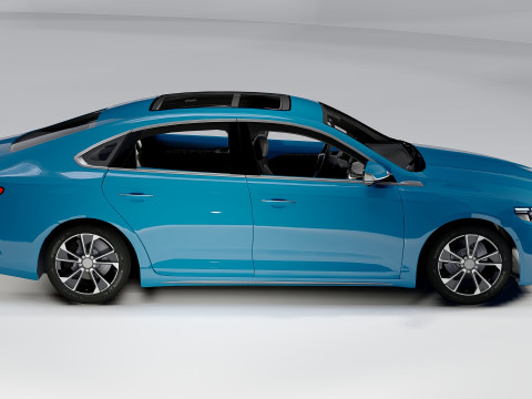 Geely Preface 3D मॉडल