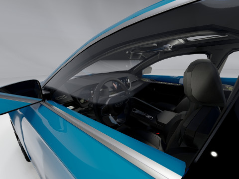 Geely Preface 3D मॉडल
