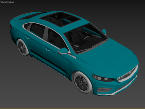 Geely Preface 3D मॉडल