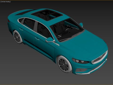 Geely Preface 3D Model
