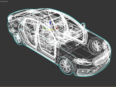 Geely Preface 3D मॉडल