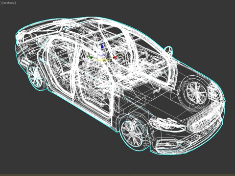 Geely Preface 3D Model