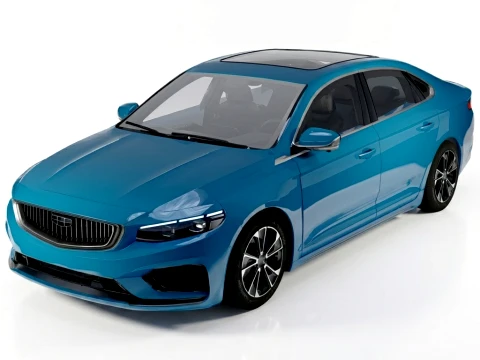 Geely Preface 3D Model