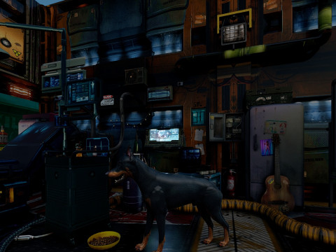 Cyberpunk Survival Hideout 3D मॉडल