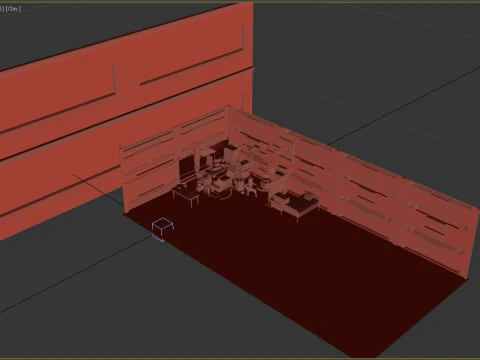 Cyberpunk Survival Hideout 3D Model