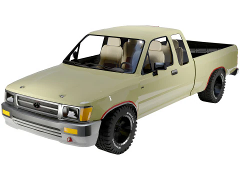 टोयोटा हिलक्स 1988 3D मॉडल