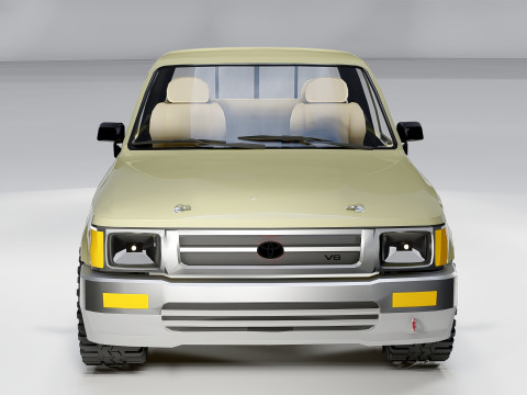 Toyota Hilux 1988 3Dモデル