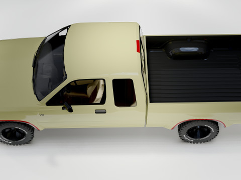Toyota Hilux 1988 3Dモデル