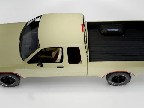 Toyota Hilux 1988 3D Model
