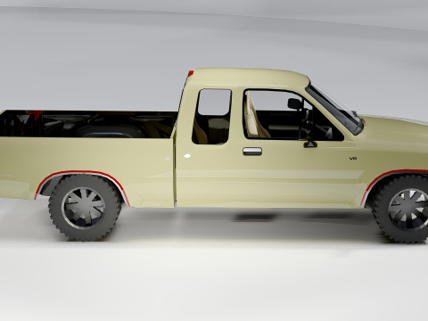 Toyota Hilux 1988 3Dモデル